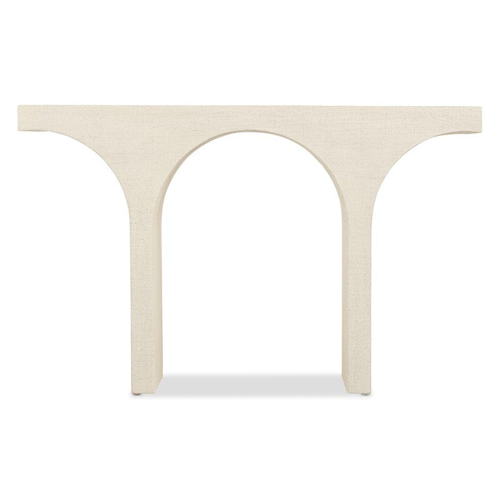 Commerce And Market - Archer Console Table - White