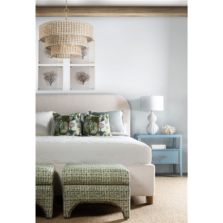 Commerce And Market - Bridget Queen Upholstered Bed - Beige