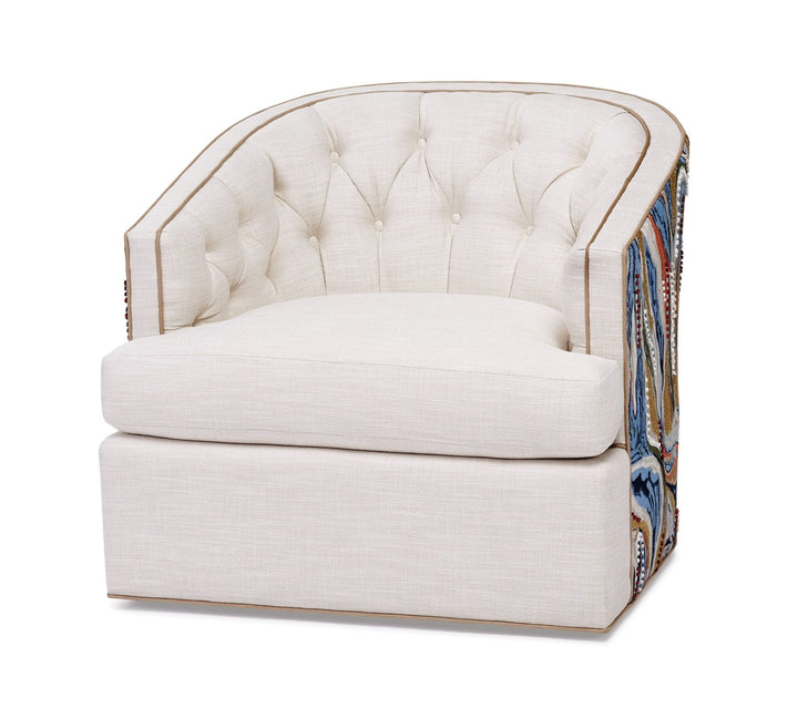 Bardot Tufted Swivel Chair