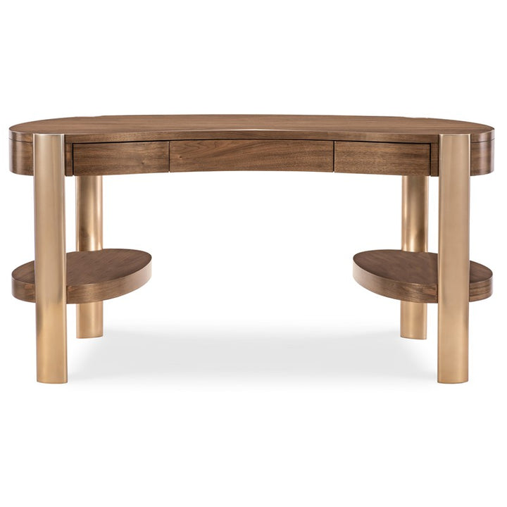 Eleana - Writing Desk - Medium Wood