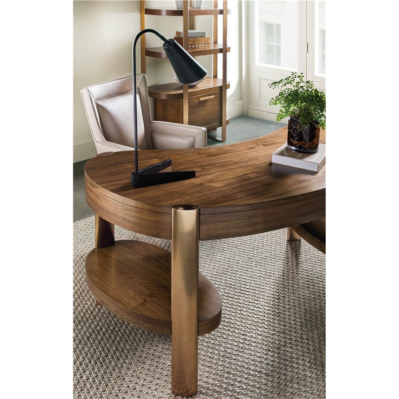 Eleana - Writing Desk - Medium Wood