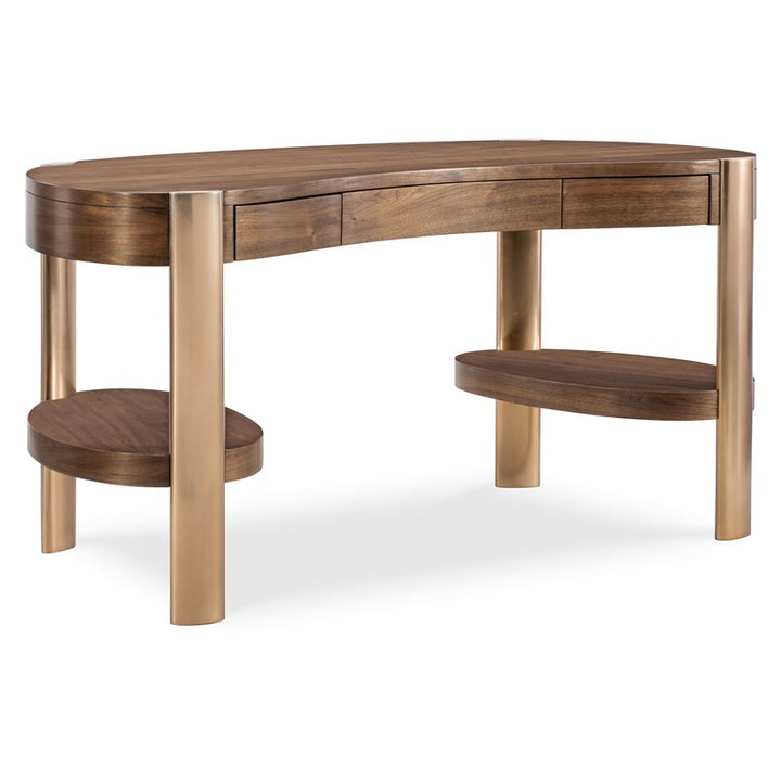 Eleana - Writing Desk - Medium Wood