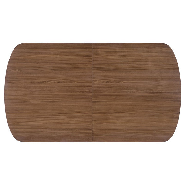 Eleana - Rectangle Dining Table With Two Leaves - Medium Wood