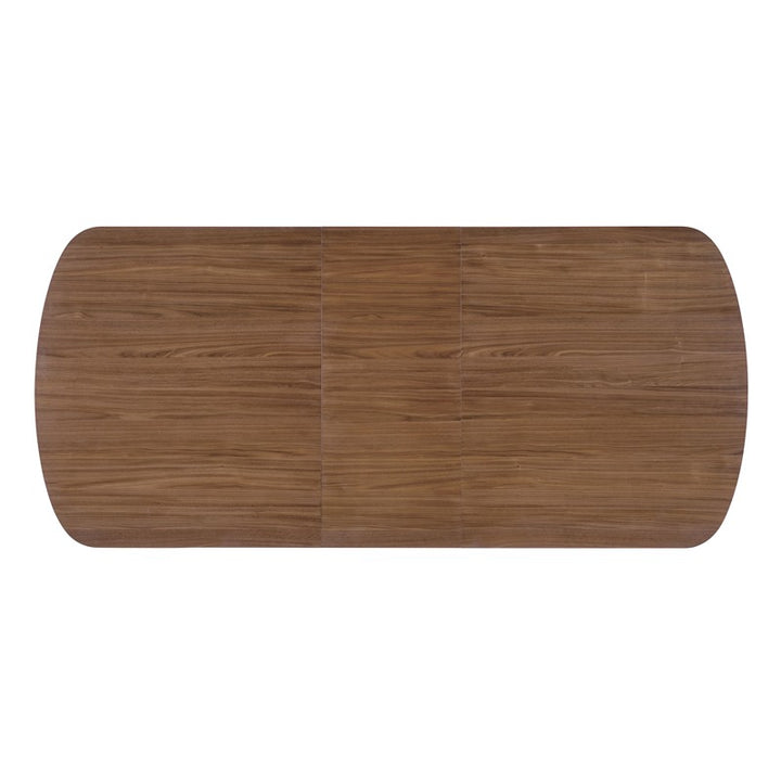 Eleana - Rectangle Dining Table With Two Leaves - Medium Wood