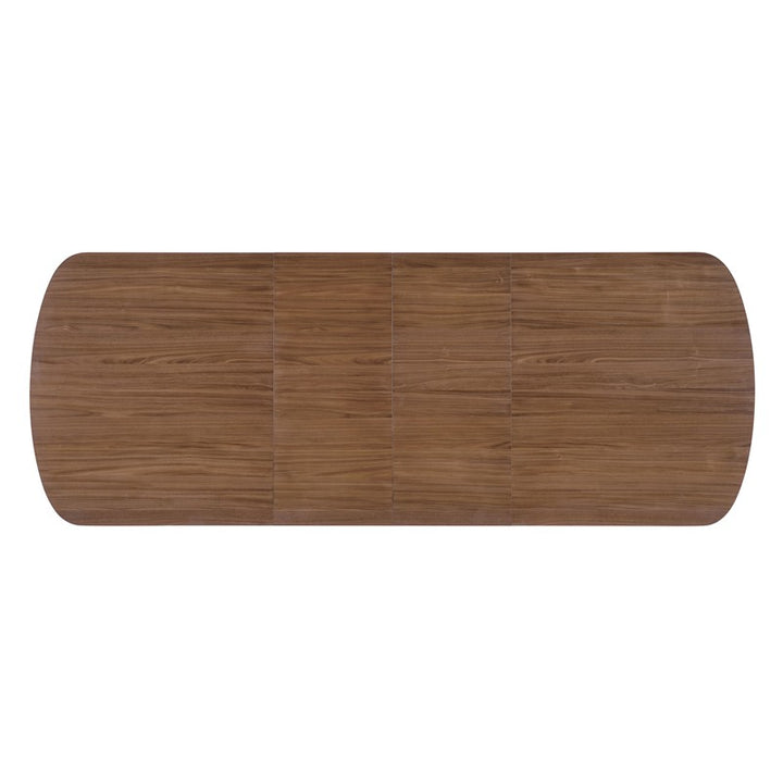 Eleana - Rectangle Dining Table With Two Leaves - Medium Wood