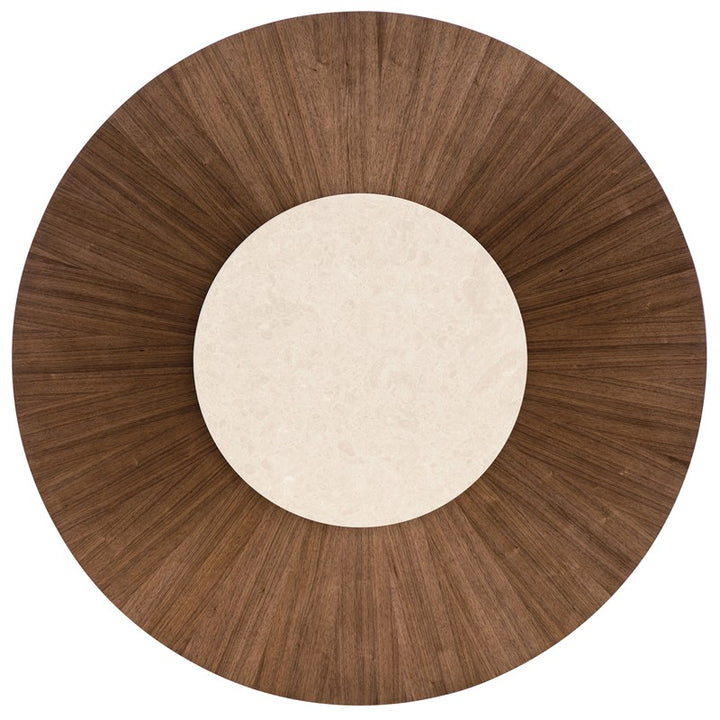 Eleana - Round Dining Table - Medium Wood