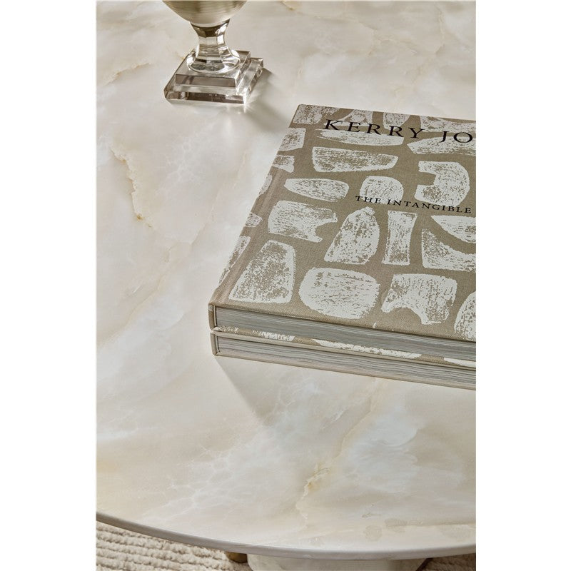 Eleana - Round Dining Table - White