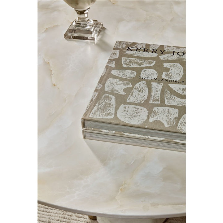 Eleana - Round Dining Table - White