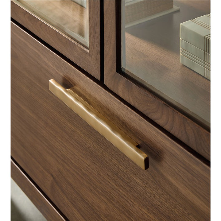 Eleana - Display Cabinet - Medium Wood