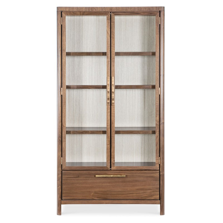 Eleana - Display Cabinet - Medium Wood