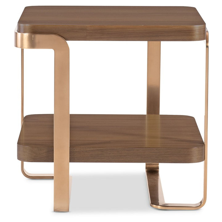Eleana - End Table - Medium Wood