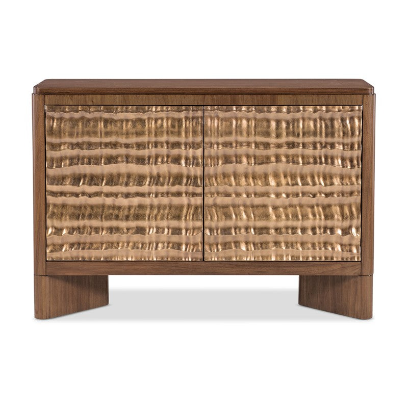 Eleana - Two Door Chest - Medium Wood