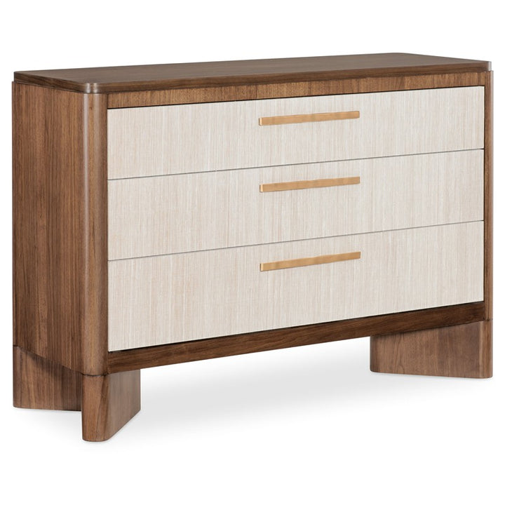 Eleana - Three Drawer Chest - Medium Wood