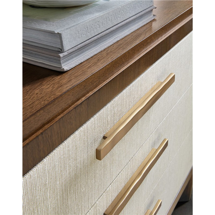 Eleana - Three Drawer Chest - Medium Wood