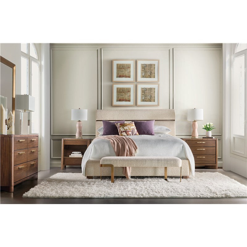 Eleana - Three Drawer Nightstand - Light Caramel