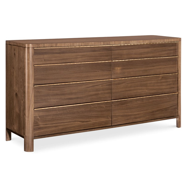 Eleana - Eight Drawer Dresser - Medium Wood