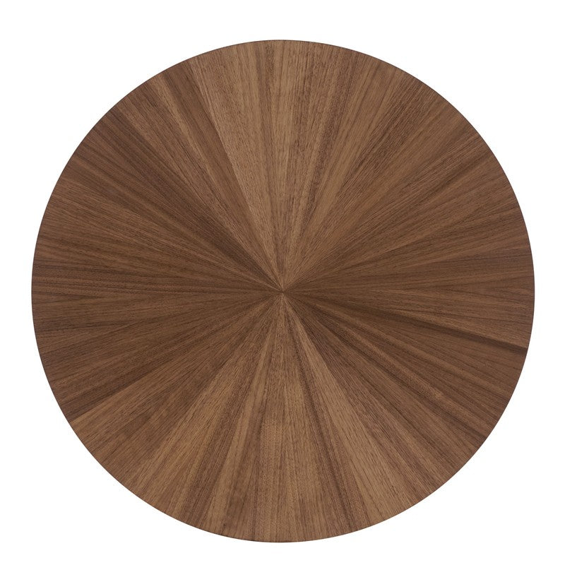 Eleana - Round Nightstand - Medium Wood