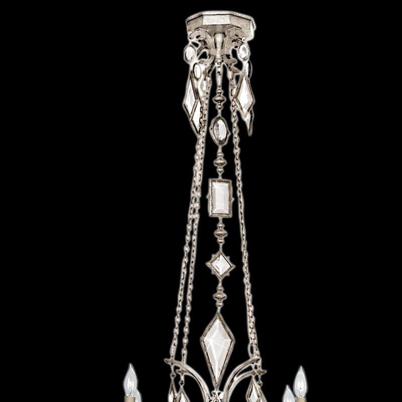 Encased Gems 31" Round Chandelier