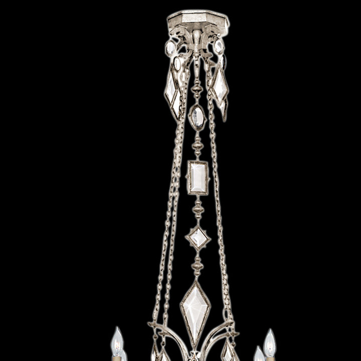 Encased Gems 31" Round Chandelier