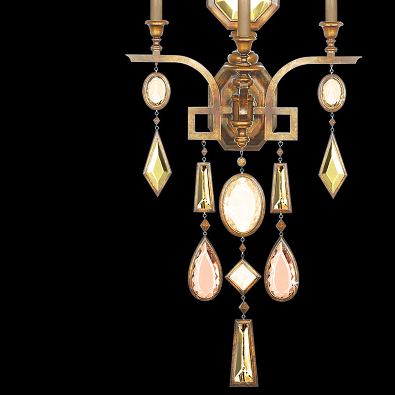 Encased Gems 49" Sconce