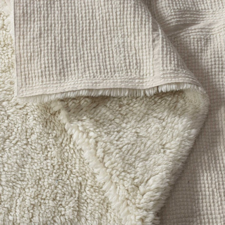 Miramar - Cozy Shag 6 X 9 Rug - White