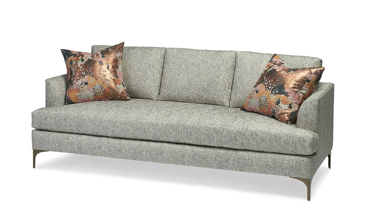 Lauren Bronze Bench Cushion Sofa 7341
