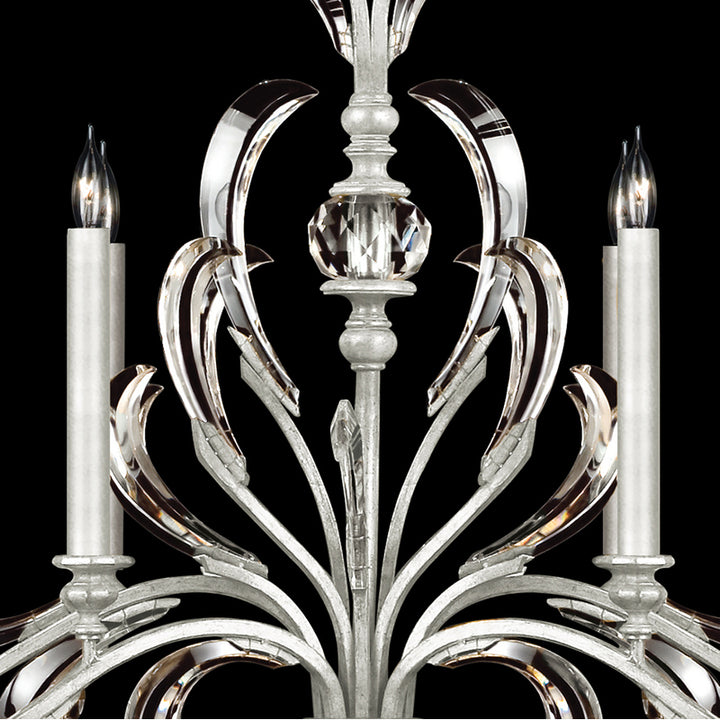 Beveled Arcs 44" Oblong Chandelier