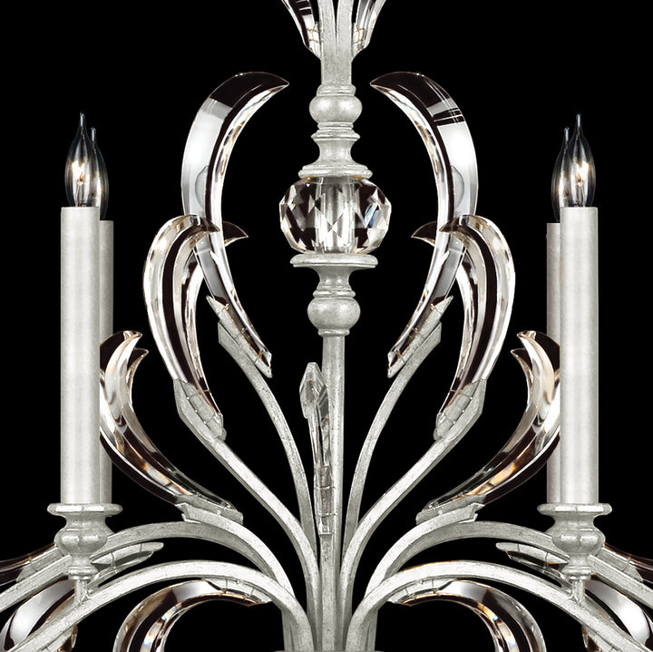 Beveled Arcs 44" Oblong Chandelier