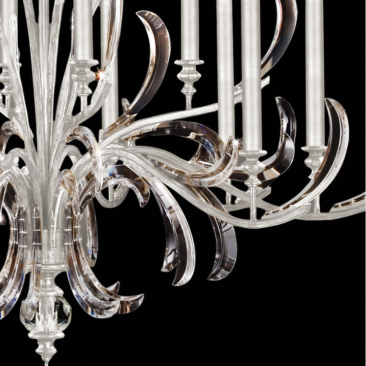 Beveled Arcs 58" Round Chandelier