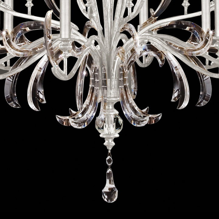 Beveled Arcs 58" Round Chandelier