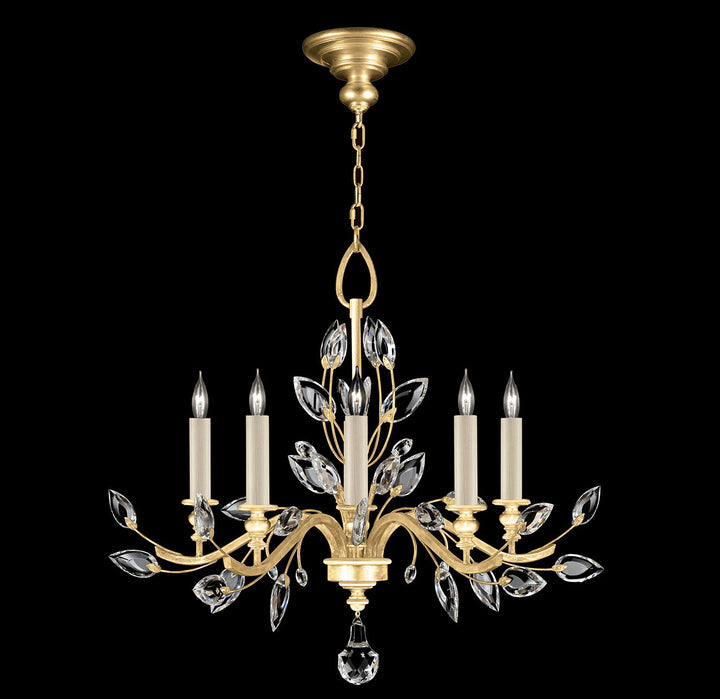 Crystal Laurel 32" Round Chandelier