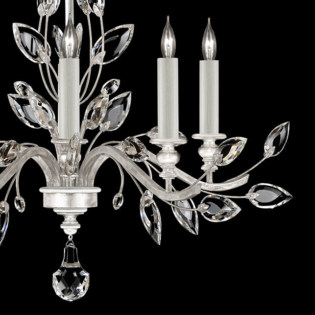 Crystal Laurel 32" Round Chandelier