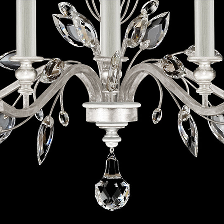 Crystal Laurel 32" Round Chandelier