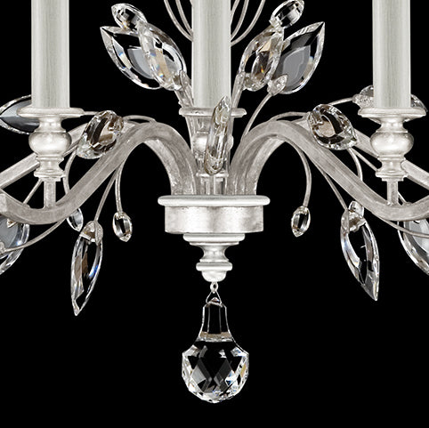 Crystal Laurel 32" Round Chandelier