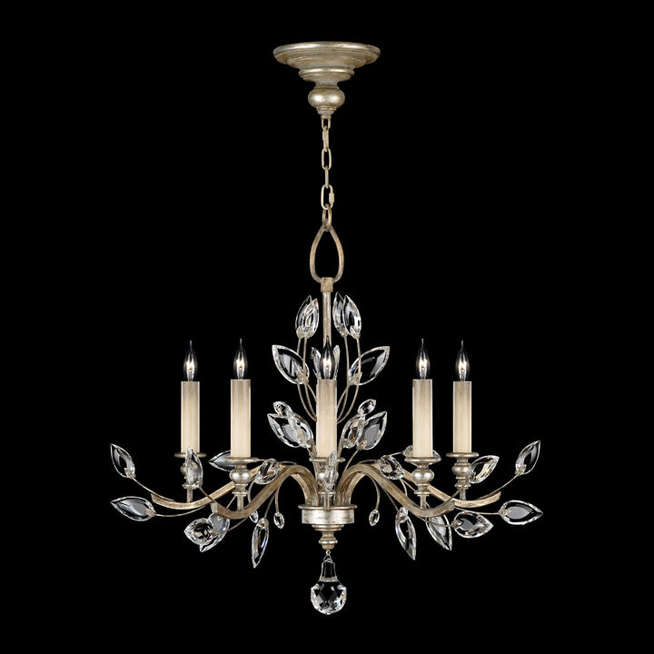 Crystal Laurel 32" Round Chandelier
