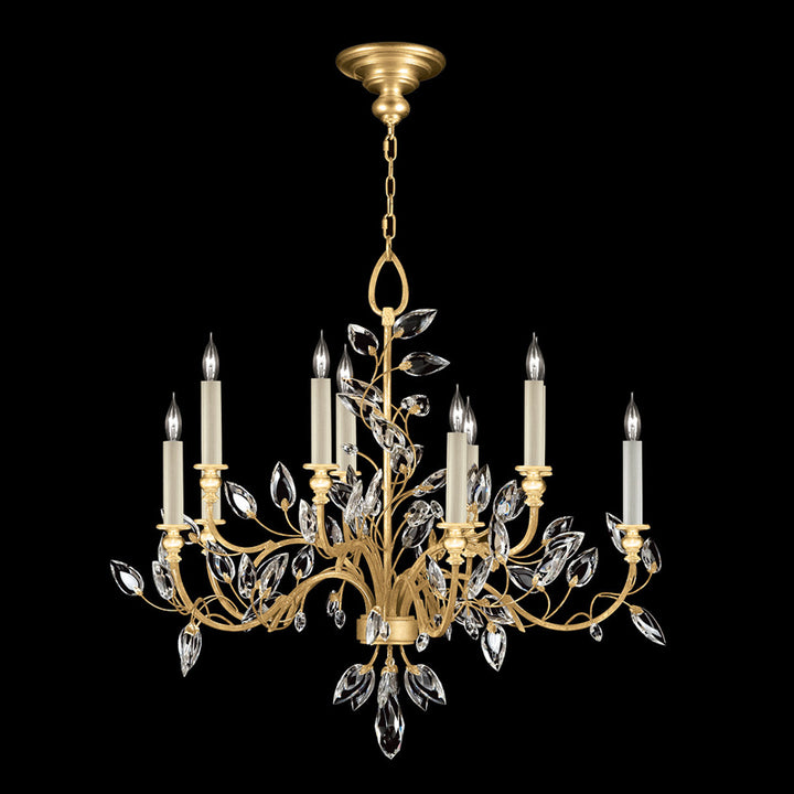 Crystal Laurel 43" Round Chandelier