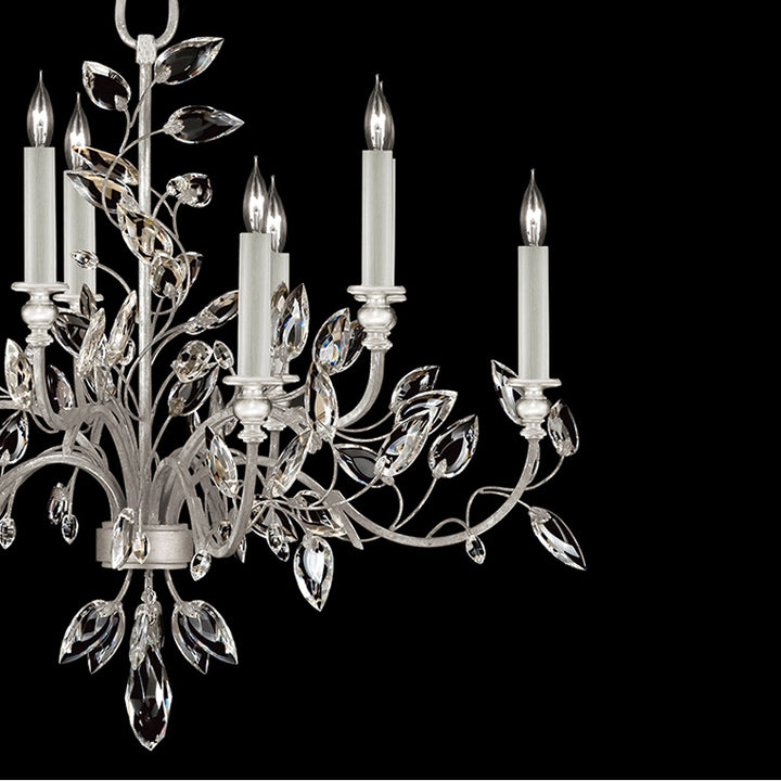 Crystal Laurel 43" Round Chandelier