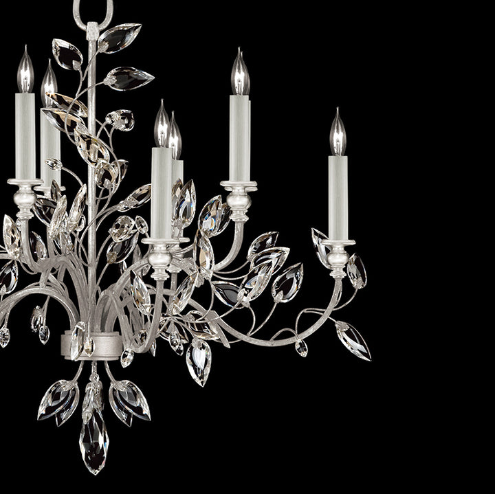 Crystal Laurel 43" Round Chandelier