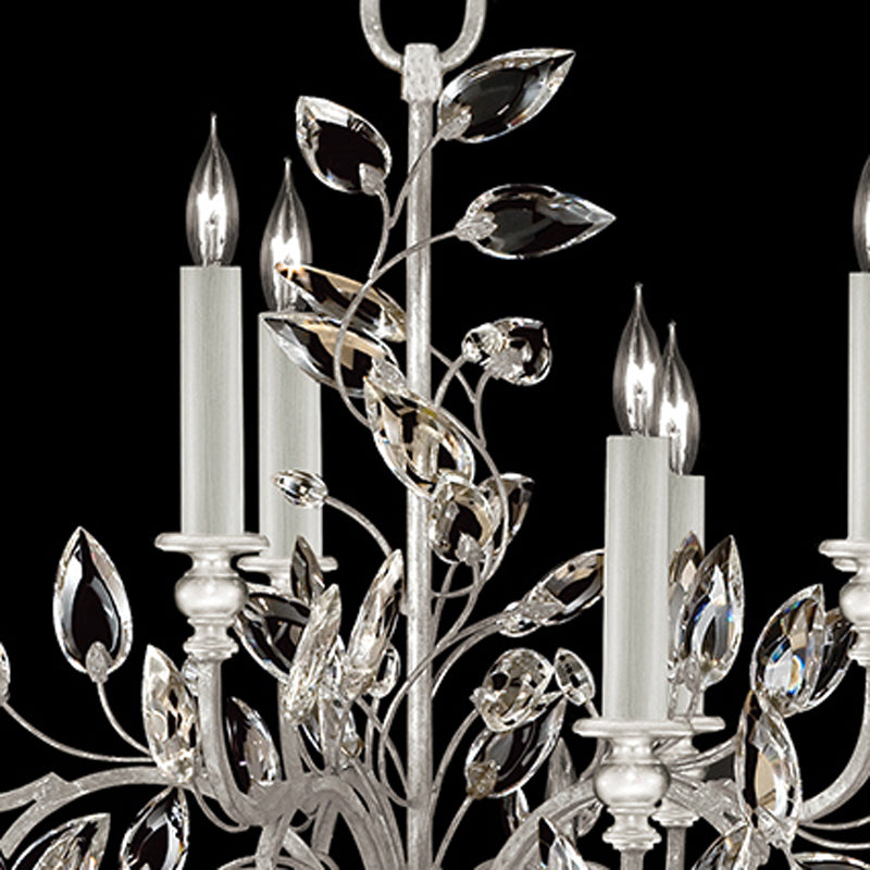 Crystal Laurel 43" Round Chandelier