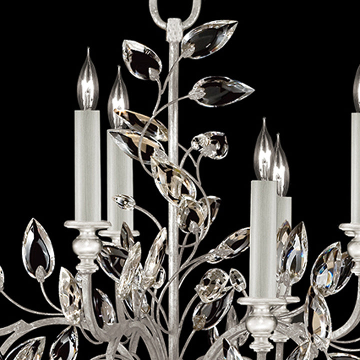 Crystal Laurel 43" Round Chandelier