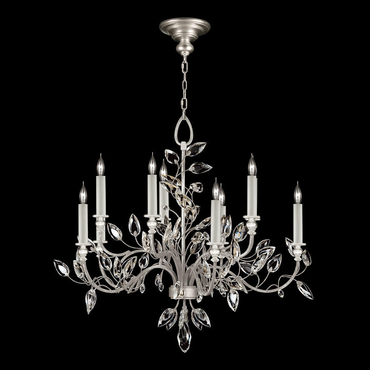 Crystal Laurel 43" Round Chandelier