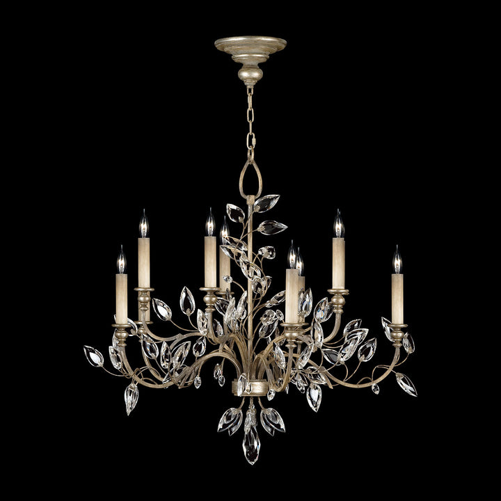 Crystal Laurel 43" Round Chandelier