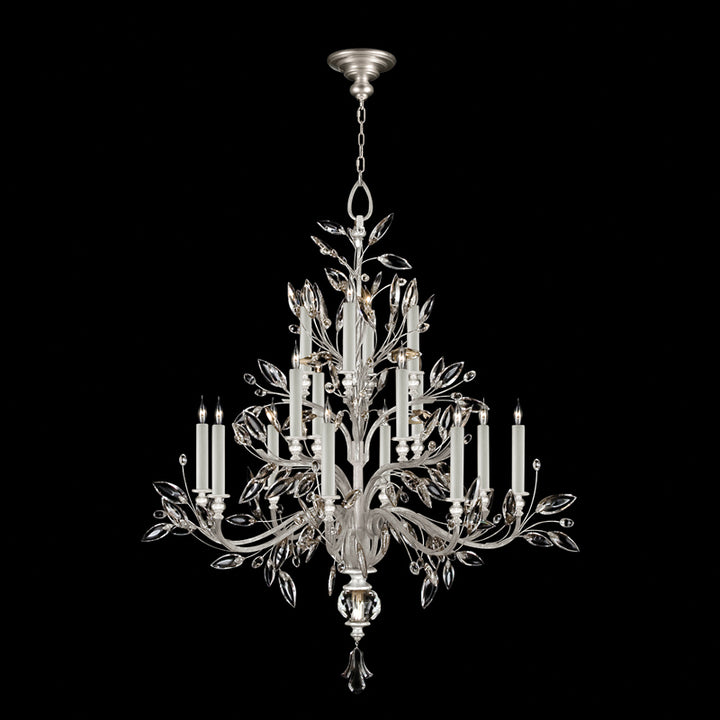 Crystal Laurel 45" Round Chandelier