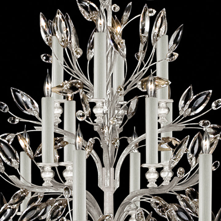 Crystal Laurel 45" Round Chandelier