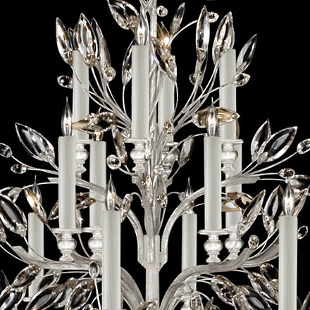 Crystal Laurel 45" Round Chandelier