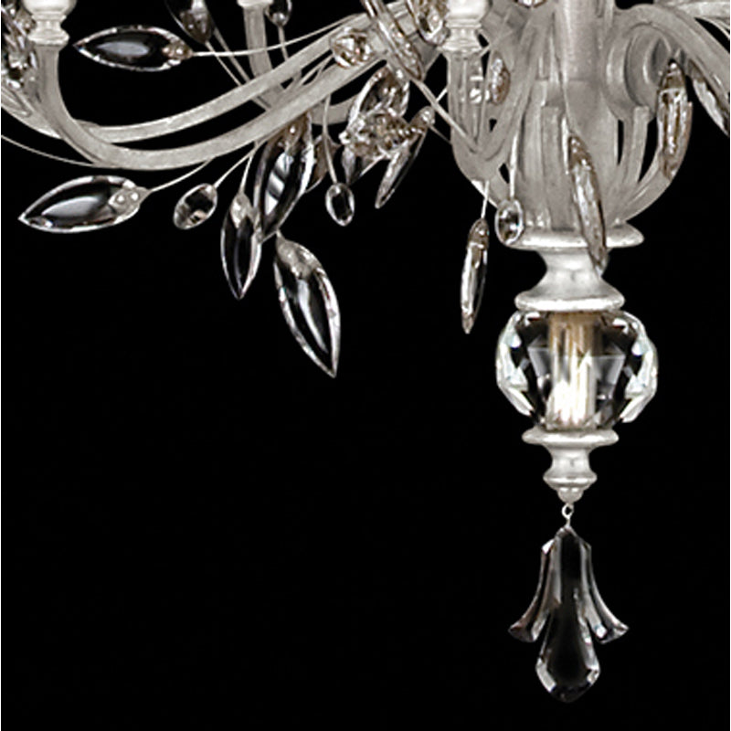 Crystal Laurel 45" Round Chandelier