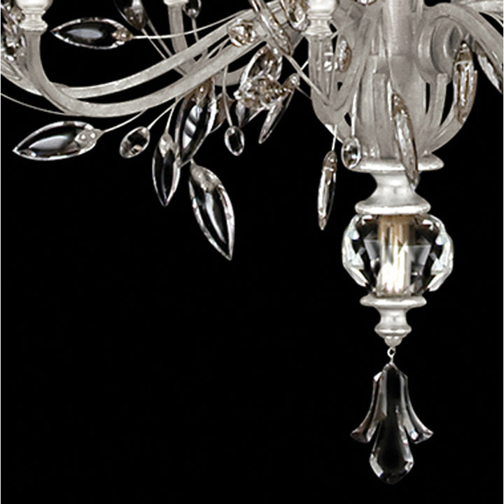 Crystal Laurel 45" Round Chandelier