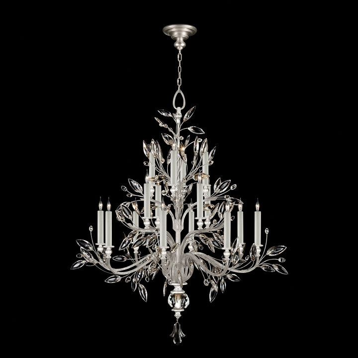 Crystal Laurel 45" Round Chandelier