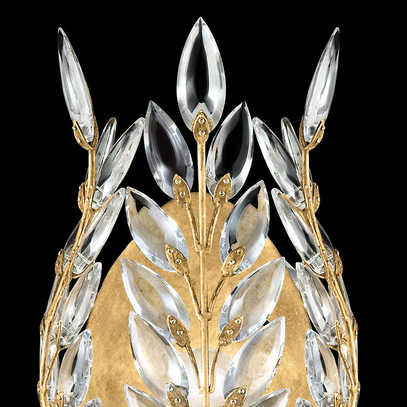 Crystal Laurel 17" Sconce