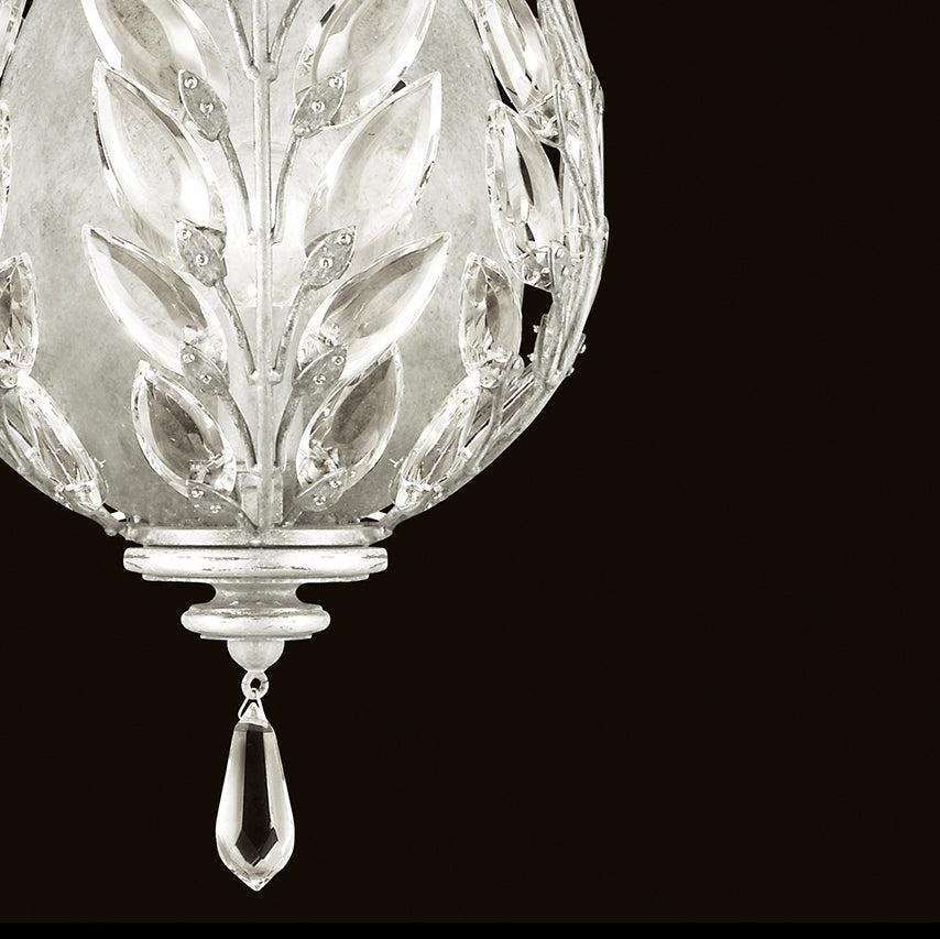 Crystal Laurel 17" Sconce